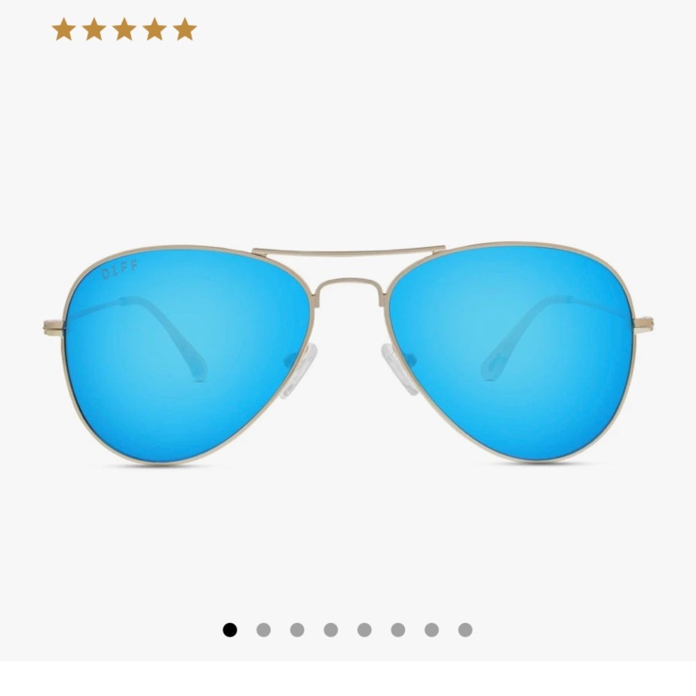 Diff Eyewear Cruz Aviator Sunglasses